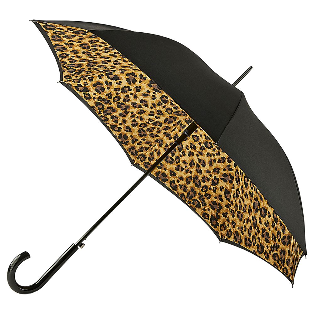 Buy Fulton Lynx Bloomsbury Walking Umbrella, Black/Multi Online at johnlewis.com