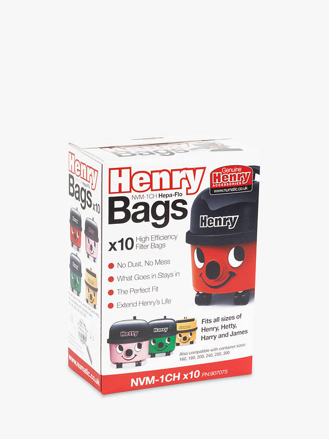 4 x HENRY HETTY NUMATIC HOOVER GENUINE HEPAFLO CLEANER NEW HEPA VACUUM BAGS 