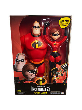 Disney Pixar The Incredibles 2 Power Couple Figures