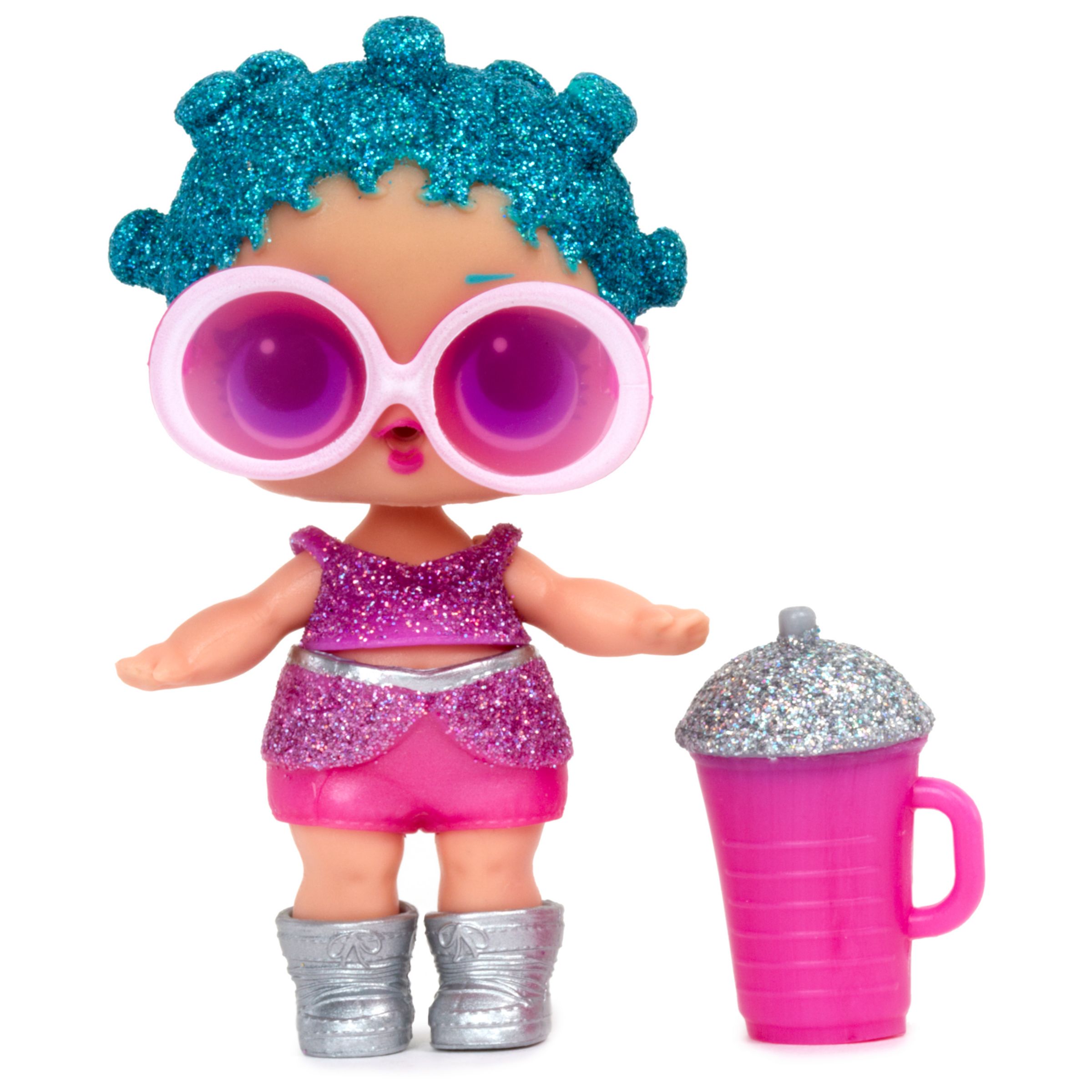 lol doll with sunglasses