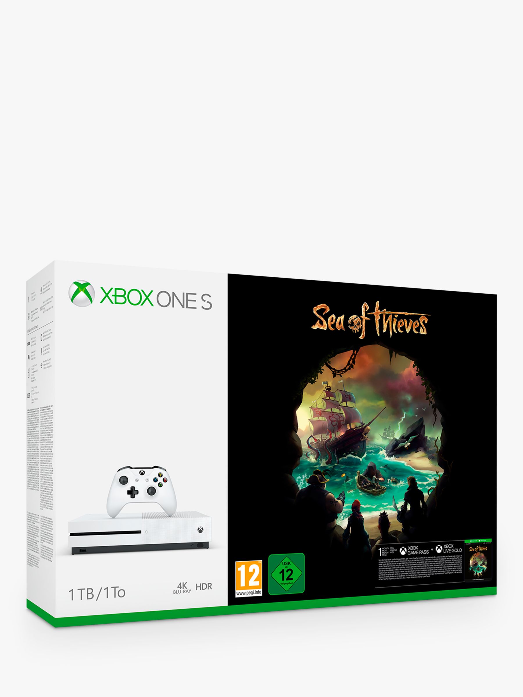 xbox one sea of thieves console