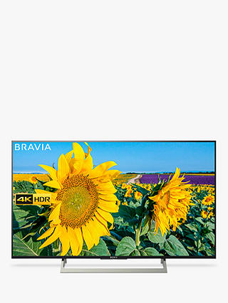 Sony Bravia KD43XF8096 LED HDR 4K Ultra HD Smart Android TV, 43" with Freeview HD & Youview, Black
