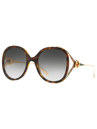 Gucci GG0226S Women's Statement Oval Sunglasses