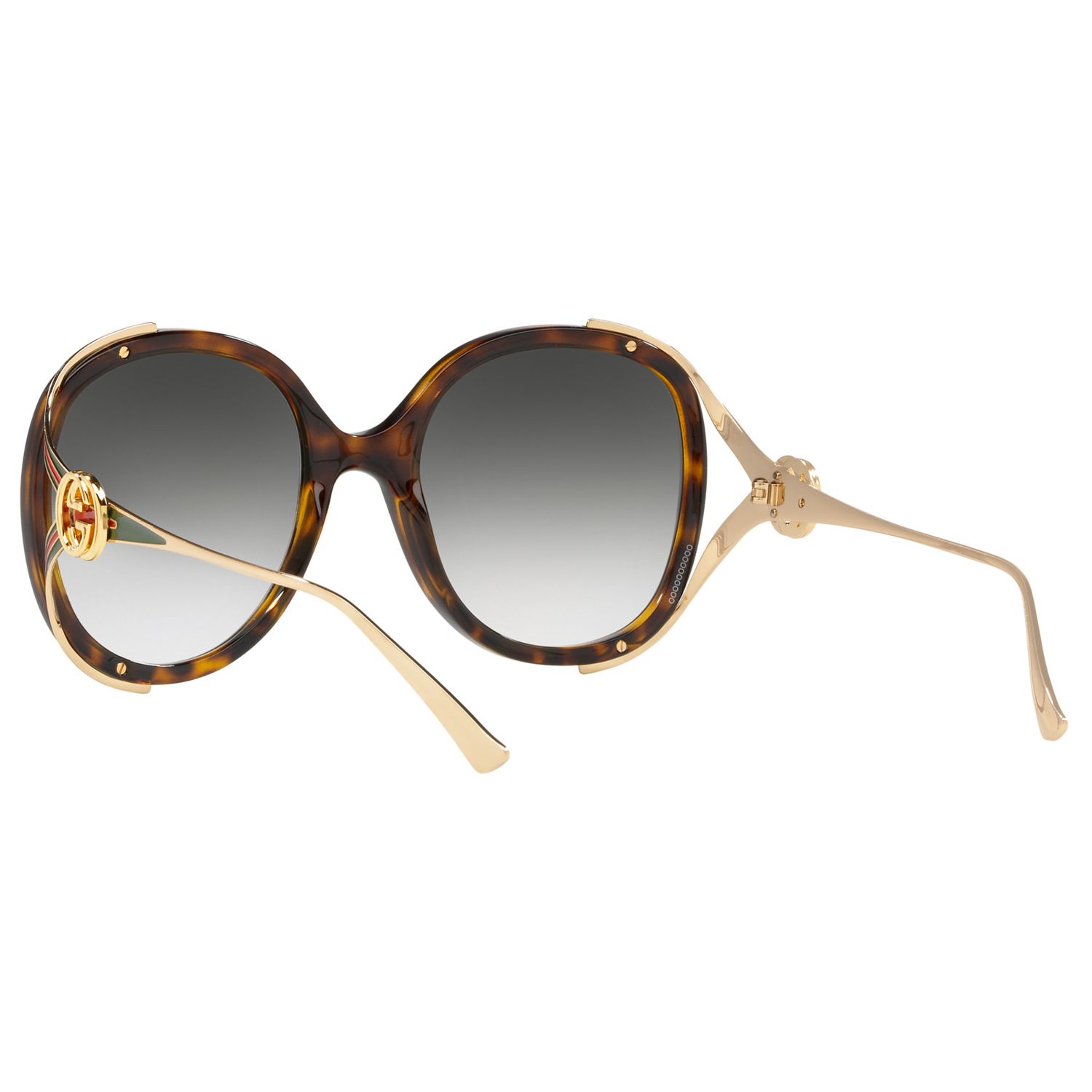Gucci GG0226S Women's Statement Oval Sunglasses at John Lewis & Partners