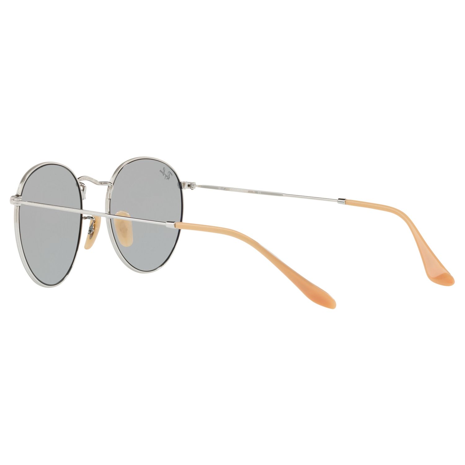 Buy Ray-Ban RB3447 Round Flash Sunglasses Online at johnlewis.com