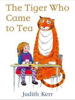 Judith Kerr - 'The Tiger Who Came To Tea' 50th Anniversary Edition Children's Book
