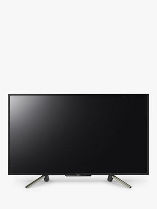 Sony Bravia KDL43WF663 LED HDR Full HD 1080p Smart TV, 43 inch with Freeview Play & Cable Management, Black