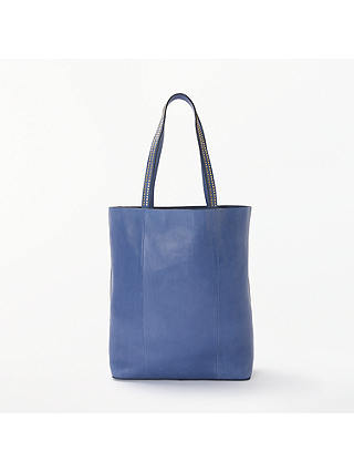 AND/OR Isabella Leather Tote Bag, Blue