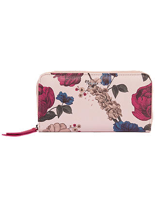 Fiorelli Clemence Floral Large Zip Around Purse