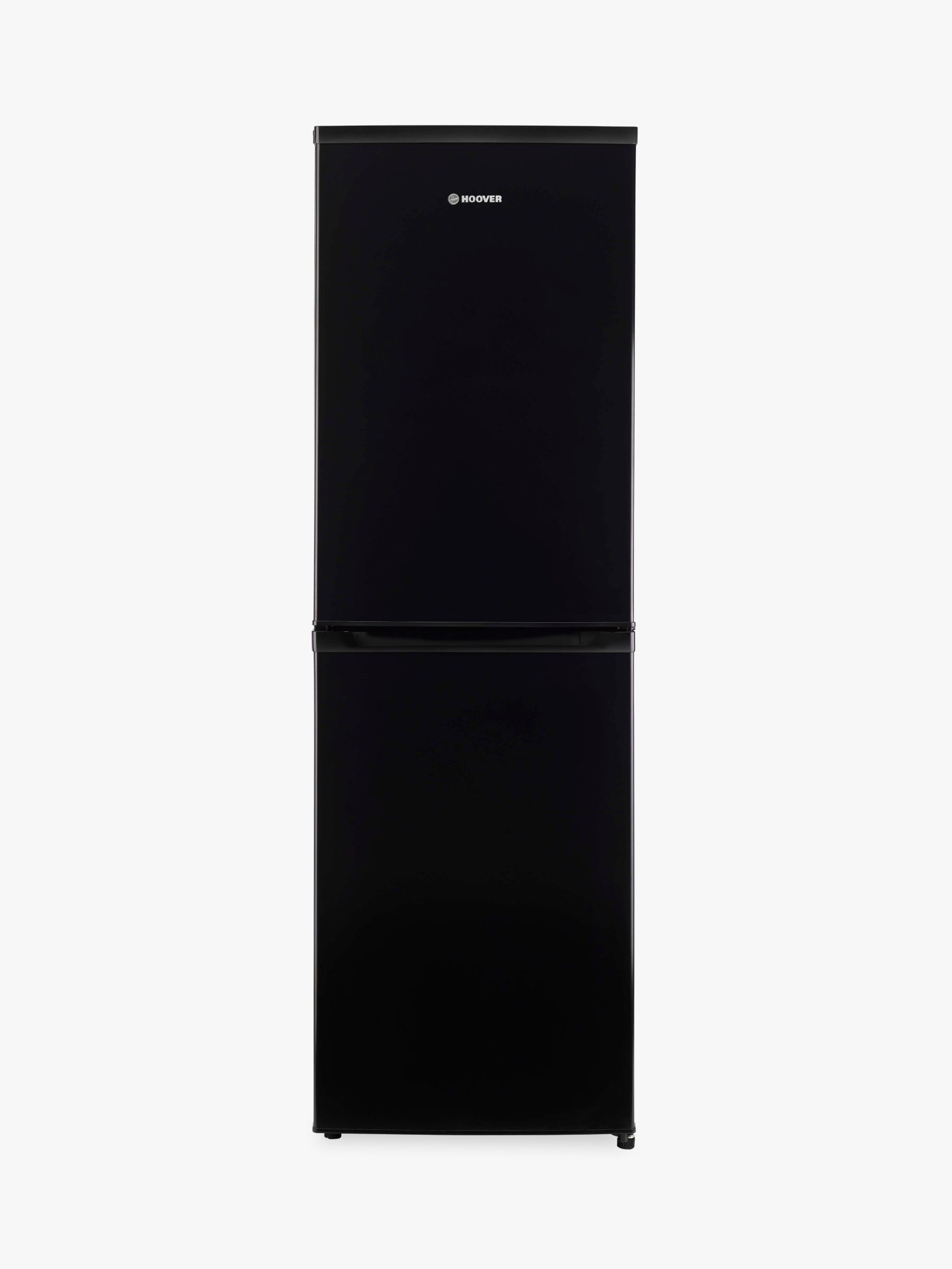 Hoover HVBF 5182BK Freestanding Fridge Freezer, A+ Energy Rating, 55cm Wide, Black