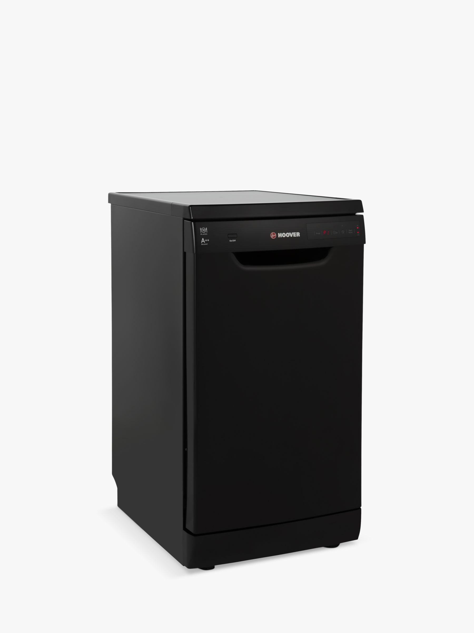 Hoover HDP2D62B Freestanding Slimline Dishwasher, Black