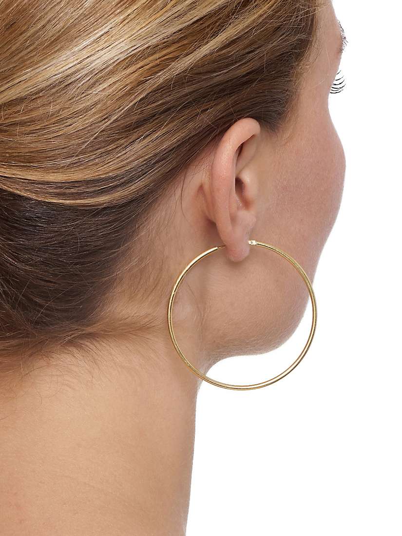 Buy The Hoop Station Chica Latina Medium Hoop Earrings Online at johnlewis.com