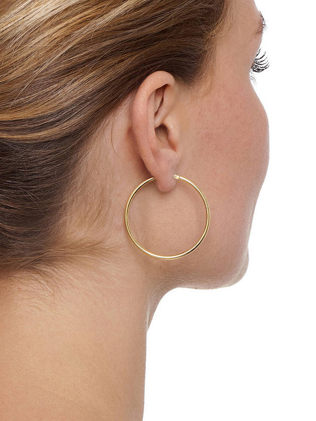 The Hoop Station Chica Latina Small Hoop Earrings, Gold