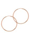 The Hoop Station La Chica Latina Small Hoop Earrings, Rose Gold