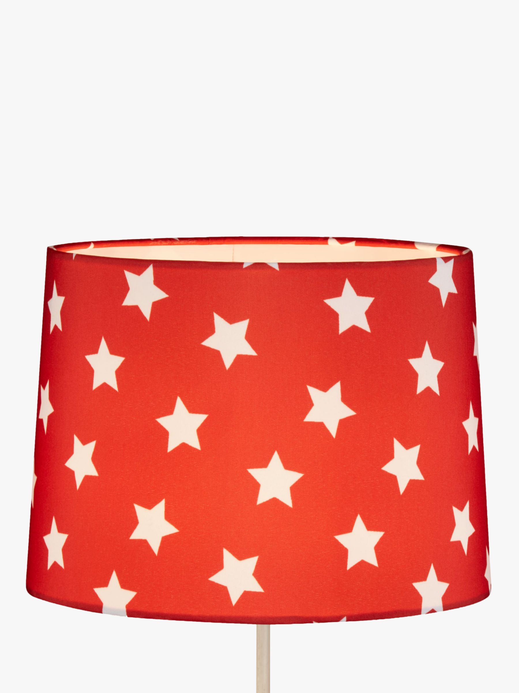 Little Home At John Lewis Star Lampshade Red
