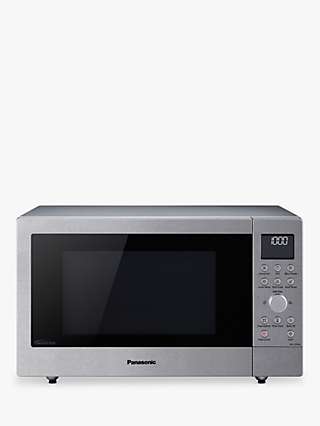 Panasonic NN-CD58JSBPQ 27L Slimline Combination Microwave Oven, Stainless Steel