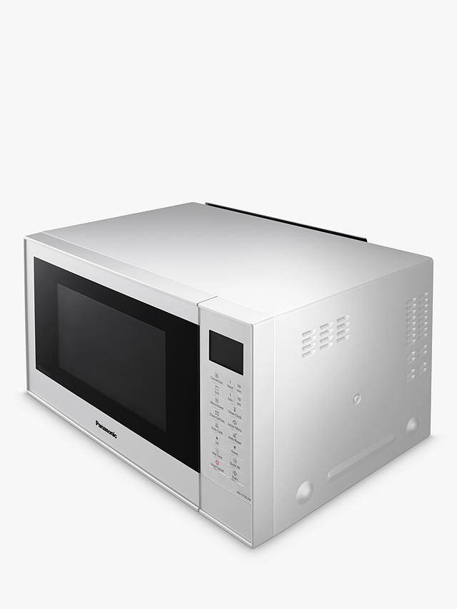 Buy Panasonic NN-CT55JWBPQ 27L Slimline Combination Microwave Oven, White Online at johnlewis.com