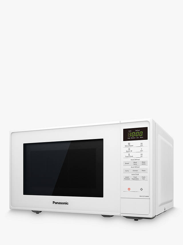 Buy Panasonic NN-E27JWMBPQ Microwave, White Online at johnlewis.com
