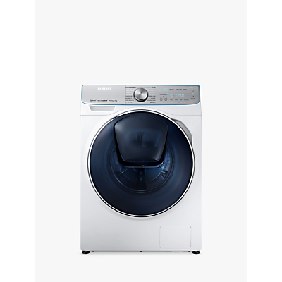 Samsung QuickDrive WD10N84GNOA/EU Freestanding Washer Dryer with AddWash, 10kg Wash/6kg Dry Load, A Energy Rating, 1400rpm Spin, White