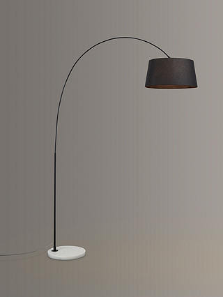 John Lewis & Partners No.168 Arched Floor Lamp, Black