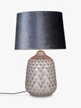 John Lewis Natalie Ceramic Table Lamp, Grey