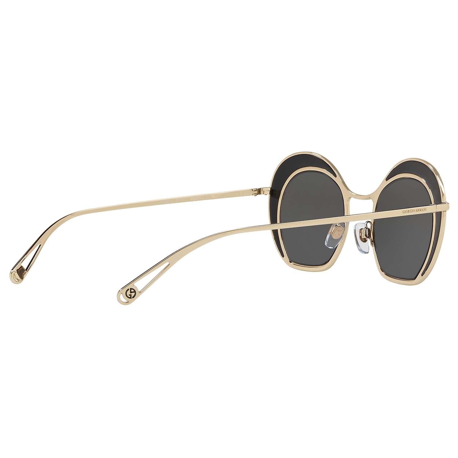 Buy Giorgio Armani AR607347 Women's Round Sunglasses Online at johnlewis.com