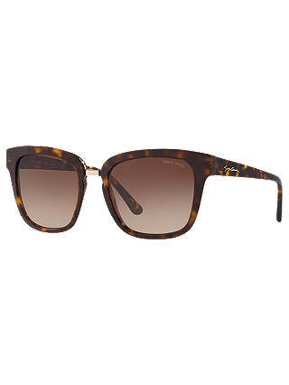 Giorgio Armani AR8106 Women's Square Sunglasses,  Brown/Gold