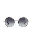 CHANEL Round Sunglasses CH4234H Silver