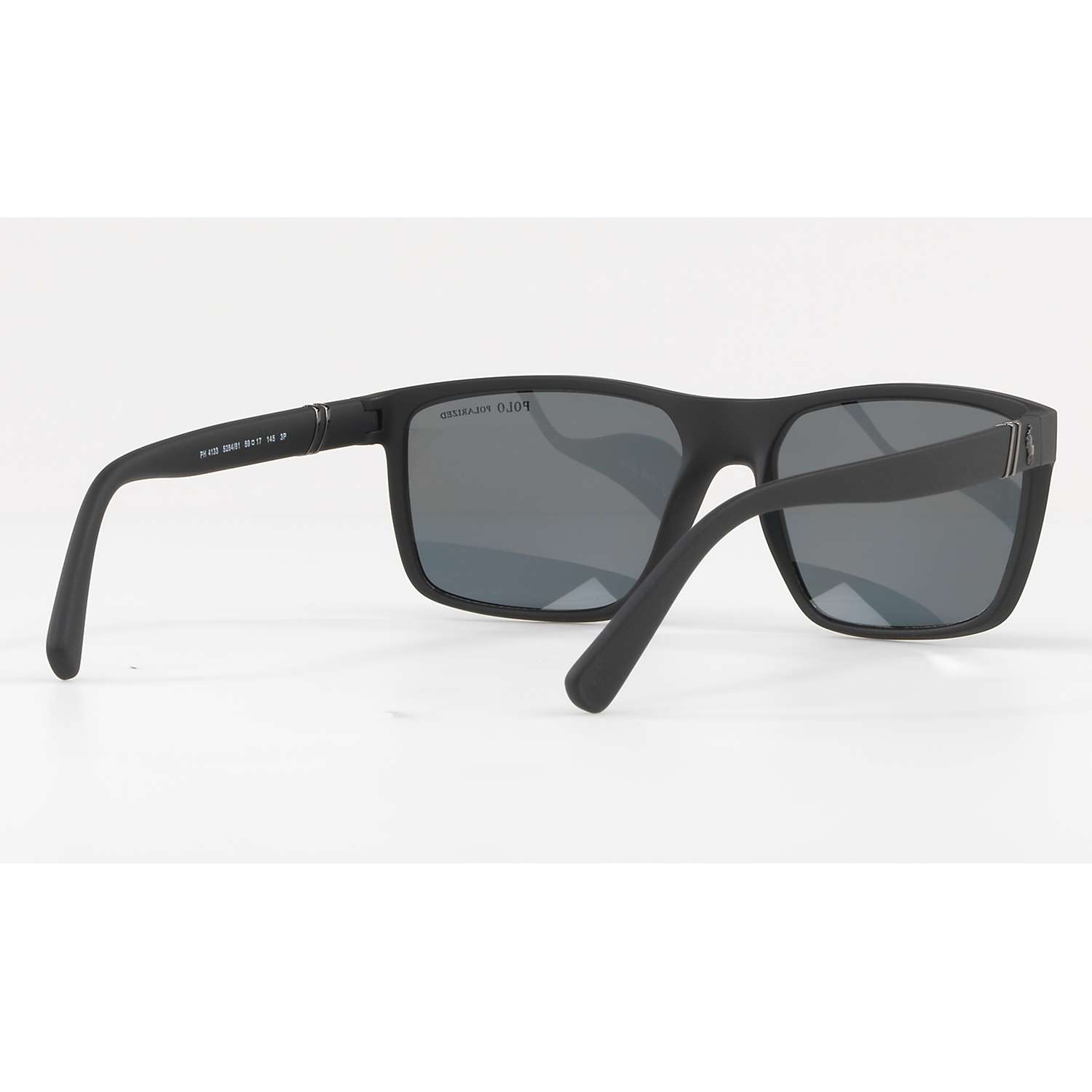 Buy Polo Ralph Lauren PH4133 Men's Polarised Rectangular Sunglasses Online at johnlewis.com