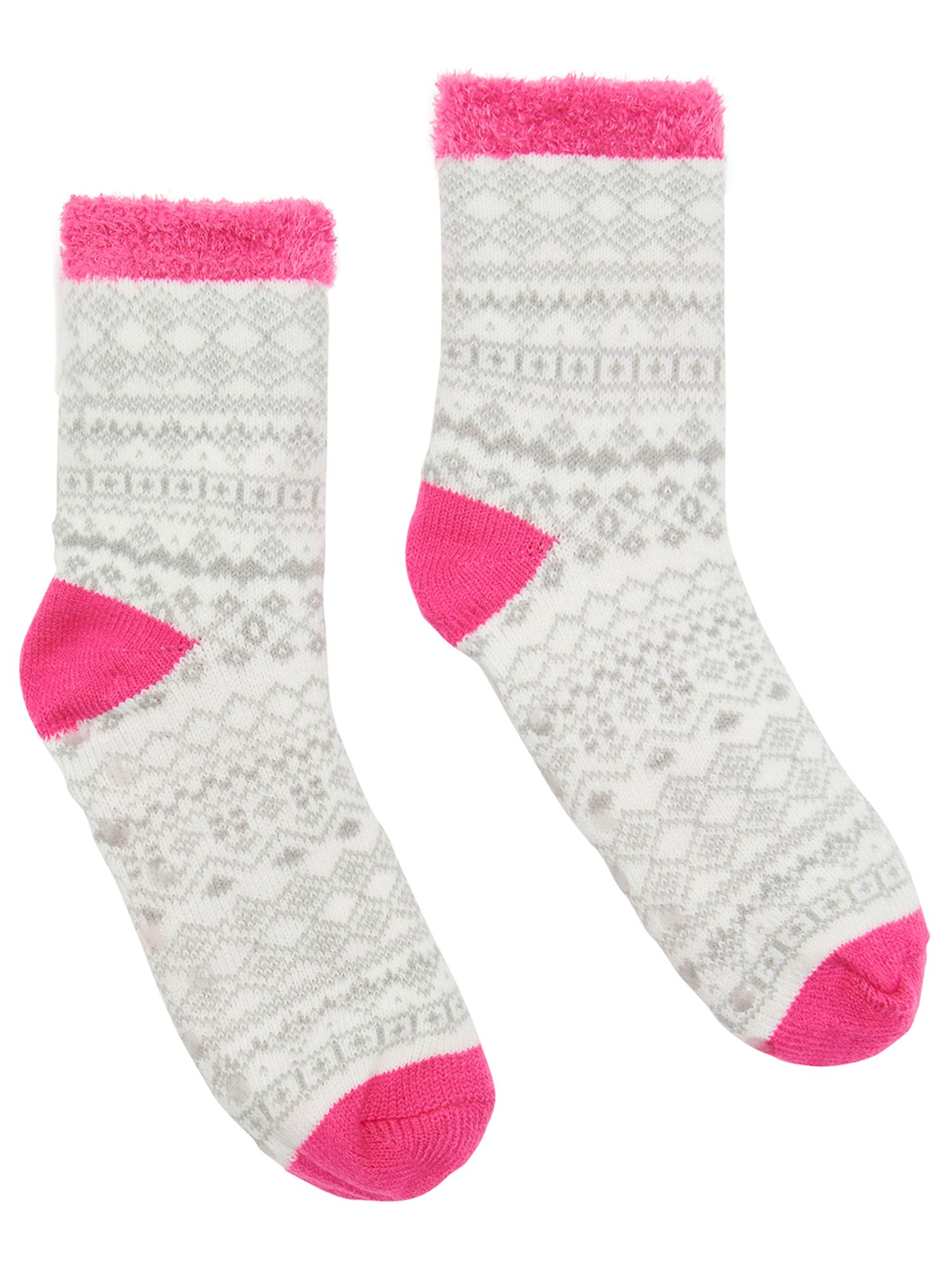 Joules Textured Three Tone Cabin Ankle Socks