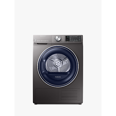 Samsung DV6800 Heat Pump Tumble Dryer, 9kg Load, A+++ Energy Rating, Graphite Grey