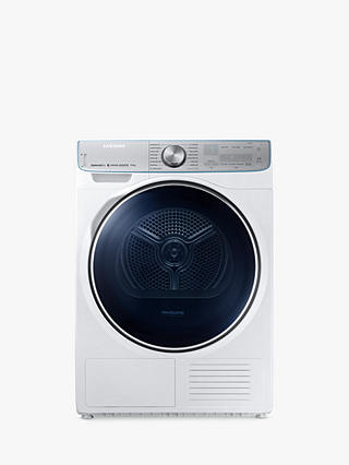 Samsung DV90N8289AW/EU Freestanding Heat Pump Tumble Dryer, 9kg Load, A+++ Energy Rating, White
