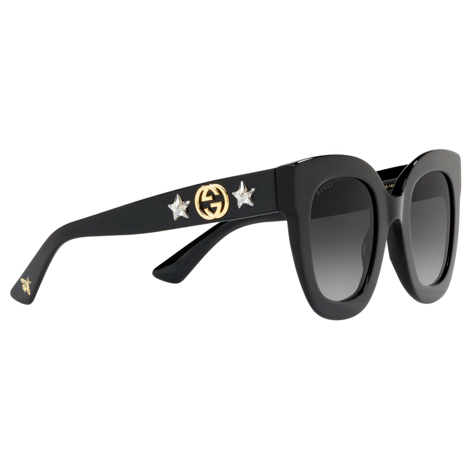 Buy Gucci GG0208S Statement Oval Sunglasses Online at johnlewis.com