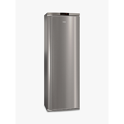 AEG AGE62526NX Tall Freezer, A++ Energy Rating, 60cm Wide, Stainless Steel