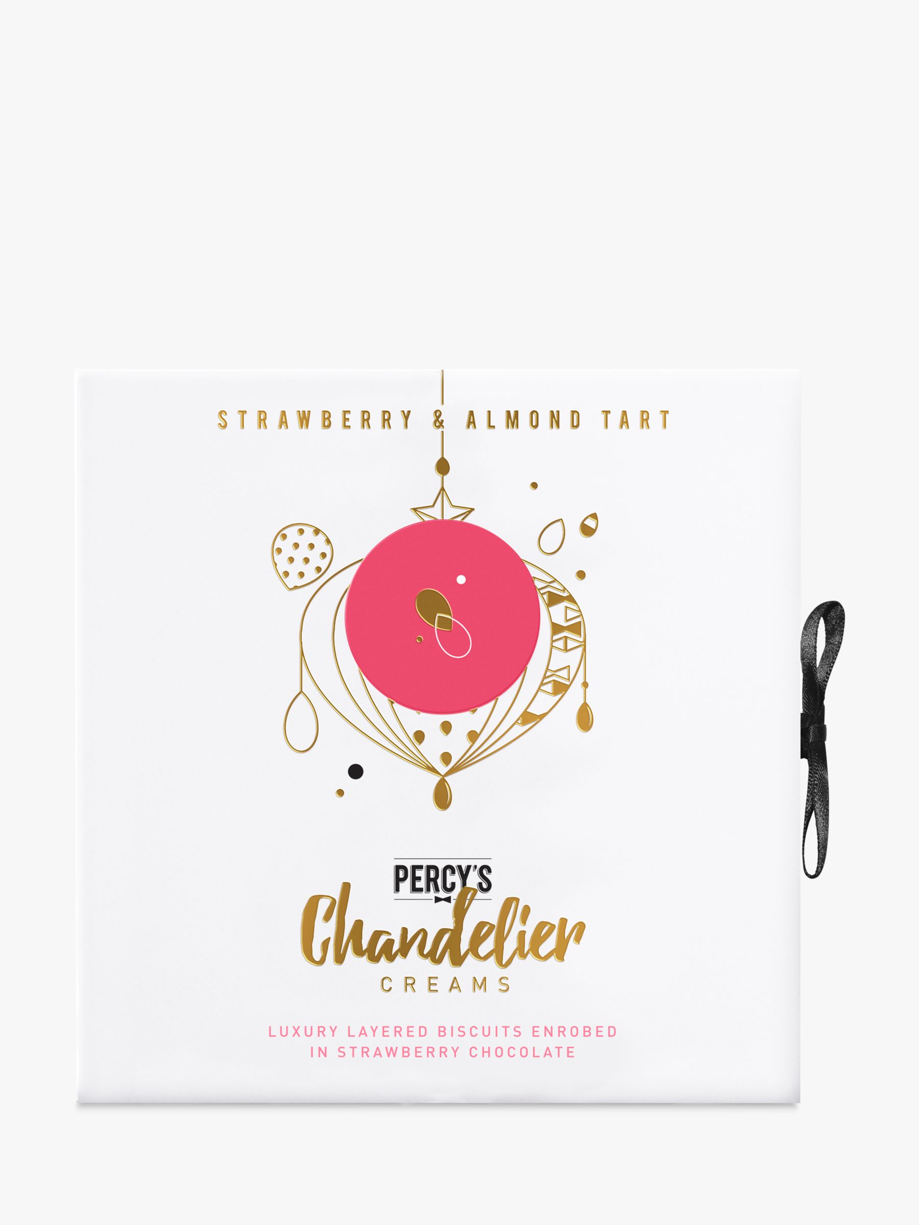 Percy's Bakery Chandelier Creams, Strawberry & Almond, 80g