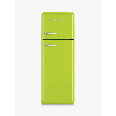 Smeg FAB30RF Fridge Freezer, A++ Energy Rating, 60cm Wide, Right-Hand Hinge, Lime Green