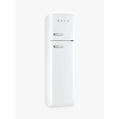Smeg FAB30RF Fridge Freezer, A++ Energy Rating, 60cm Wide, Right-Hand Hinge, White