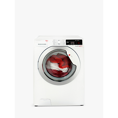 Hoover Dynamic Next Advanced WDXOA 485C Freestanding Washer Dryer with NFC, 8kg Wash/5kg Dry Load, A+++ Energy Rating, 1400rpm Spin, White