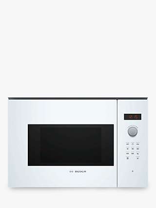 Bosch Serie 4 BFL523MW0B Built-In Microwave, White