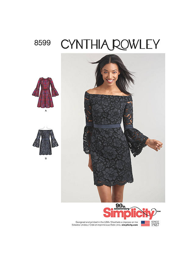 Simplicity Women's Dress Sewing Pattern, 8599, P5