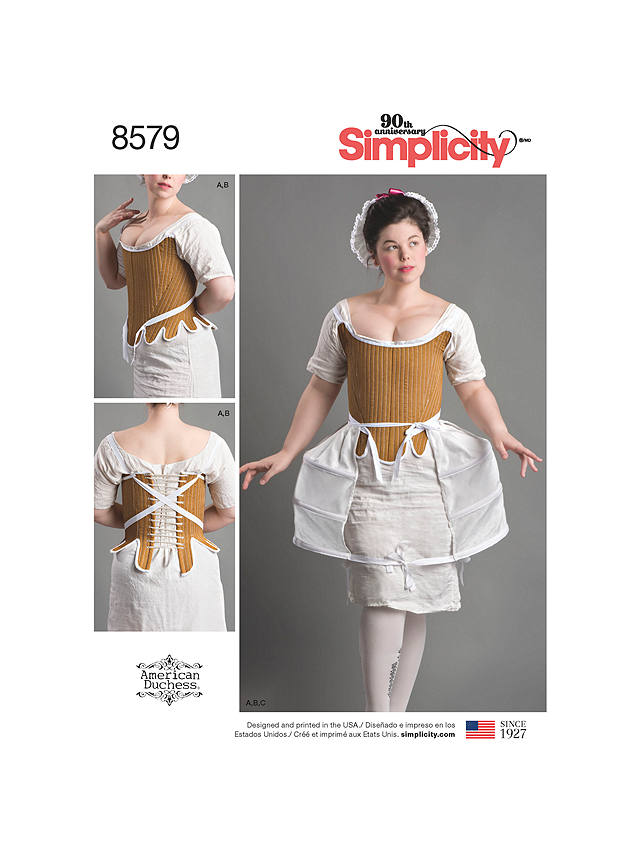 Simplicity Women's Costume Sewing Pattern, 8579, D5