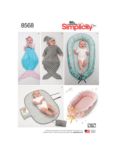 Simplicity Baby Nursery Accessories Sewing Pattern, 8568