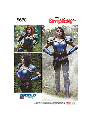 Simplicity Women's Cosplay Costume Sewing Pattern, 8630, U5