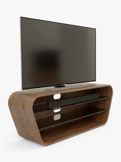 Tom Schneider Swish 1350 TV Stand for TVs up to 60", Natural Walnut