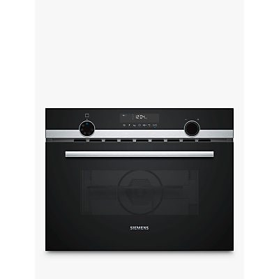 Siemens CM585AMS0B Built-in Microwave with Grill, Stainless Steel
