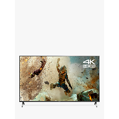 Panasonic TX-49FX700B LED HDR 4K Ultra HD Smart TV, 49 with Freeview Play & Switch Design Adjustable Stand, Gun Metal