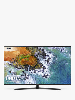 Samsung UE55NU7400 HDR 4K Ultra HD Smart TV, 55" with TVPlus/Freesat HD, Dynamic Crystal Colour & 360 Design, Ultra HD Certified, Black