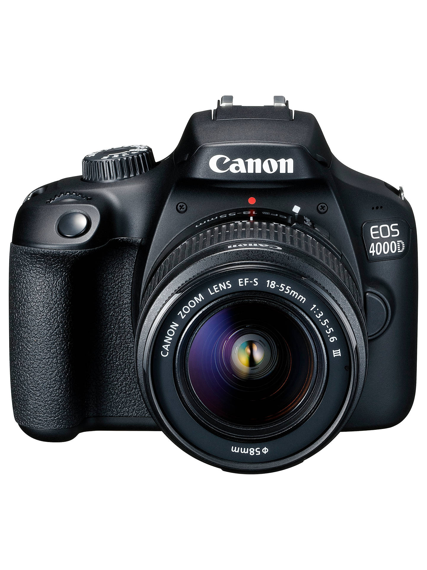 Canon EOS 4000D Digital SLR Camera with 18-55mm f/3.5-5.6 ...