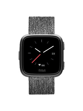 mærkelig bølge analysere Fitbit Versa Special Edition Smart Fitness Watch, Charcoal