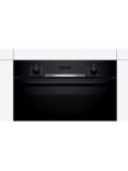 Bosch Series 4 HBS534BB0B Built In Electric Single Oven, Black